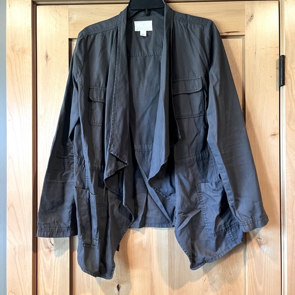 Caslon - Lightweight Jacket, Gray, Size: Medium - Picture 1 of 3